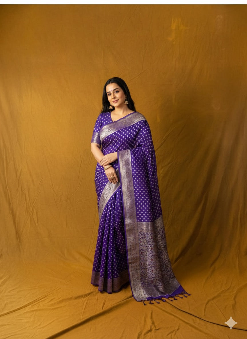 Bandhni Saree